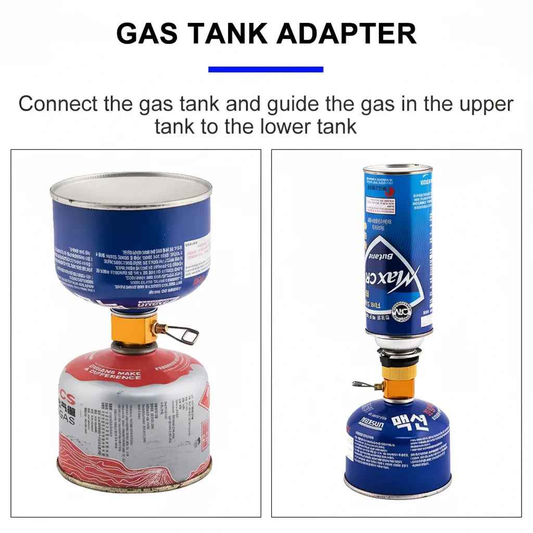 Widesea camping stove propane refill adapter from Mead's Supply & Equipment Outfitters for gas burner refills, camping equipment.
