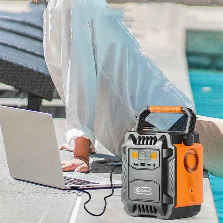 200W portable power station by Mead's Supply & Equipment Outfitters, outdoor energy storage device for camping and emergency backup