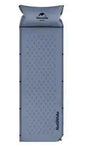 Green Naturehike NH Wide and Thick Connectable Air Mattress for camping, 1800x600x25mm inflatable camping pad by Mead's Supply.