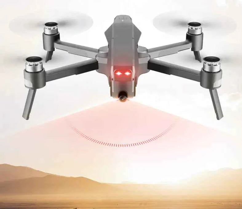 Professional 4K HD foldable GPS drone for aerial photography, with 28-minute flight time and 1600m range, by Mead's Supply.