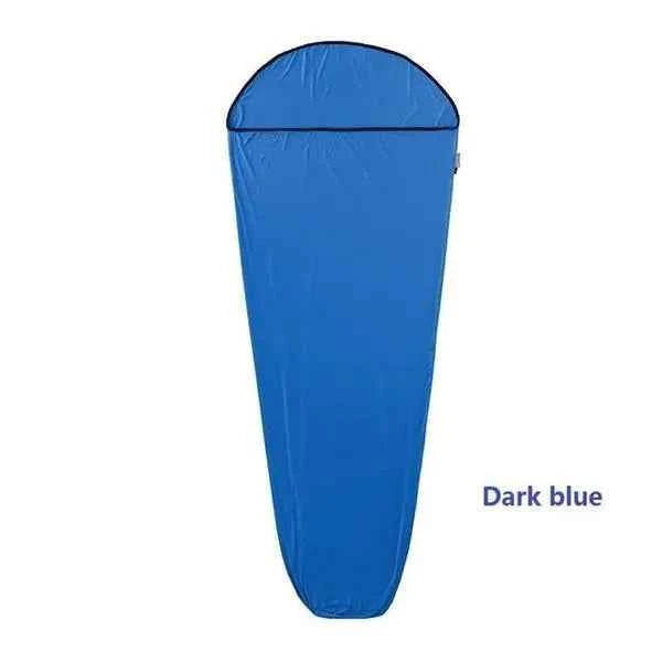 Naturehike lightweight portable sleeping bag liner in light blue, designed for camping and travel by Mead's Supply & Equipment Outfitters.