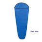 Naturehike lightweight portable sleeping bag liner in light blue, designed for camping and travel by Mead's Supply & Equipment Outfitters.
