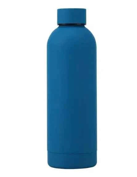 Avocado green stainless steel sports water bottle from Mead's Supply & Equipment Outfitters, 500ml capacity, durable drinkware.