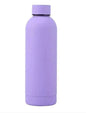 Avocado green stainless steel sports water bottle with black screw-on lid, 500ml capacity, from Mead's Supply & Equipment Outfitters.