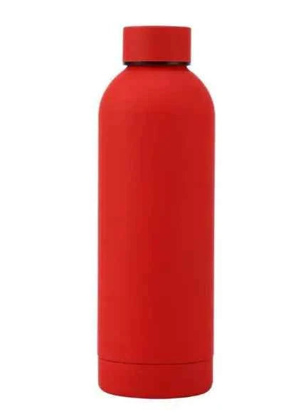 Avocado green stainless steel sports water bottle from Mead's Supply & Equipment Outfitters, 500ml capacity, durable drinkware for active use.