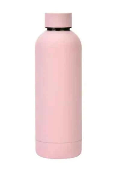 Avocado green stainless steel sports water bottle by Mead's Supply & Equipment Outfitters, 500ml drinkware with a sleek, durable design.