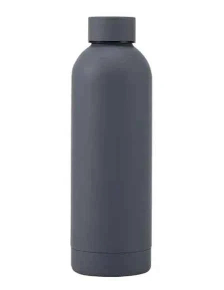 Avocado green stainless steel sports water bottle with a screw-on lid, 500ml capacity, from Mead's Supply & Equipment Outfitters.