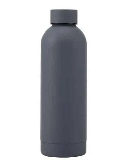 Avocado green stainless steel sports water bottle with a screw-on lid, 500ml capacity, from Mead's Supply & Equipment Outfitters.
