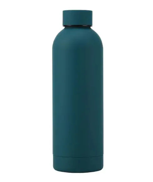 Avocado green stainless steel sports water bottle from Mead's Supply & Equipment Outfitters, 500ml drinkware with a sleek design.