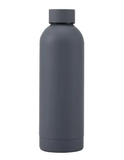 Avocado green stainless steel sports water bottle from Mead's Supply & Equipment Outfitters limited, 500ml, with a sleek, insulated design.