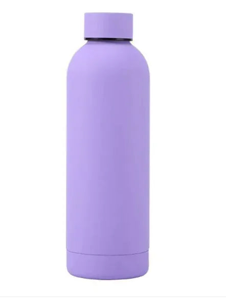 Avocado green stainless steel sports water bottle with a 500ml capacity from Mead's Supply & Equipment Outfitters, ideal for active use.