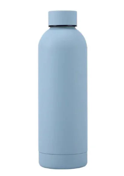 Avocado green stainless steel sports water bottle from Mead's Supply & Equipment Outfitters, 500ml capacity, durable drinkware.