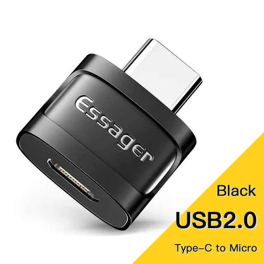 Mead's Supply & Equipment OTG Adapter USB Type-C to USB 3.0 for high-speed data transfer, electronics accessories.