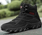 Men's army green safety shoes with steel toe and comfort features, wear-resistant footwear by Mead's Supply & Equipment Outfitters.