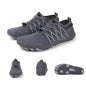 Black and green unisex outdoor water shoes by Mead's Supply & Equipment Outfitters, quick-dry hiking and swimming footwear, size 46.