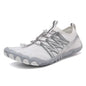 Unisex outdoor water shoes by Mead's Supply & Equipment Outfitters in black and green, quick-dry hiking and swimming footwear.