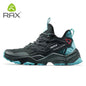 Mead's Supply & Equipment Outfitters RAX lightweight hiking shoes in black, designed for outdoor adventures and durable outdoor footwear.