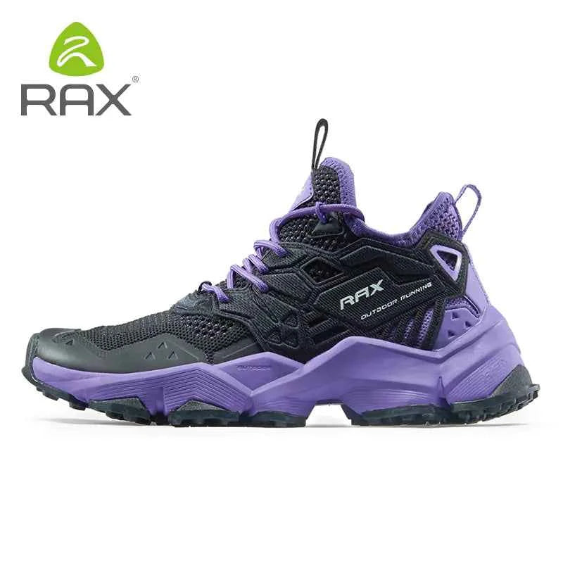Mead's Supply & Equipment Outfitters lightweight black hiking shoes for men, designed for outdoor adventures and rugged terrain.