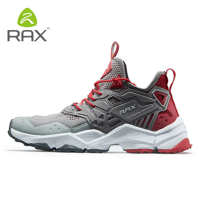 Mead's Supply & Equipment Outfitters RAX lightweight hiking shoes in black, designed for outdoor adventures, with durable sole and breathable upper.
