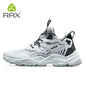 Mead's Supply RAX lightweight hiking shoes in black for men, designed for outdoor adventures, with durable sole and breathable material.