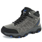 Green high-top cotton boots for couples, winter hiking shoes by Mead's Supply & Equipment Outfitters, showing sturdy footwear design
