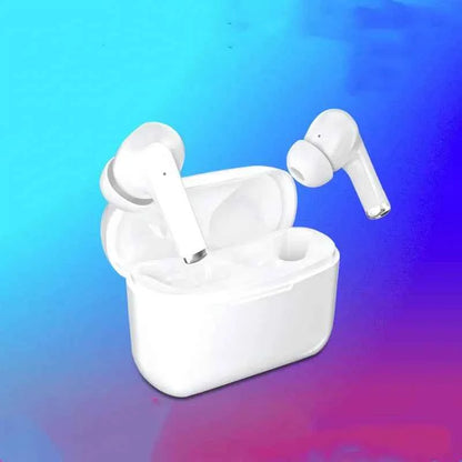 Black Lanxun Bluetooth 5.3 in-ear headphones with sleek design, wireless earbuds from Mead's Supply & Equipment Outfitters limited.