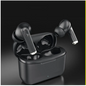 Black Lanxun Bluetooth 5.3 in-ear headphones with sleek design, wireless earbuds from Mead's Supply & Equipment Outfitters.