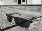 KingSeven polarized men's sunglasses with UV400 protection, semi-rimless sport aviator style, by Mead's Supply & Equipment Outfitters.