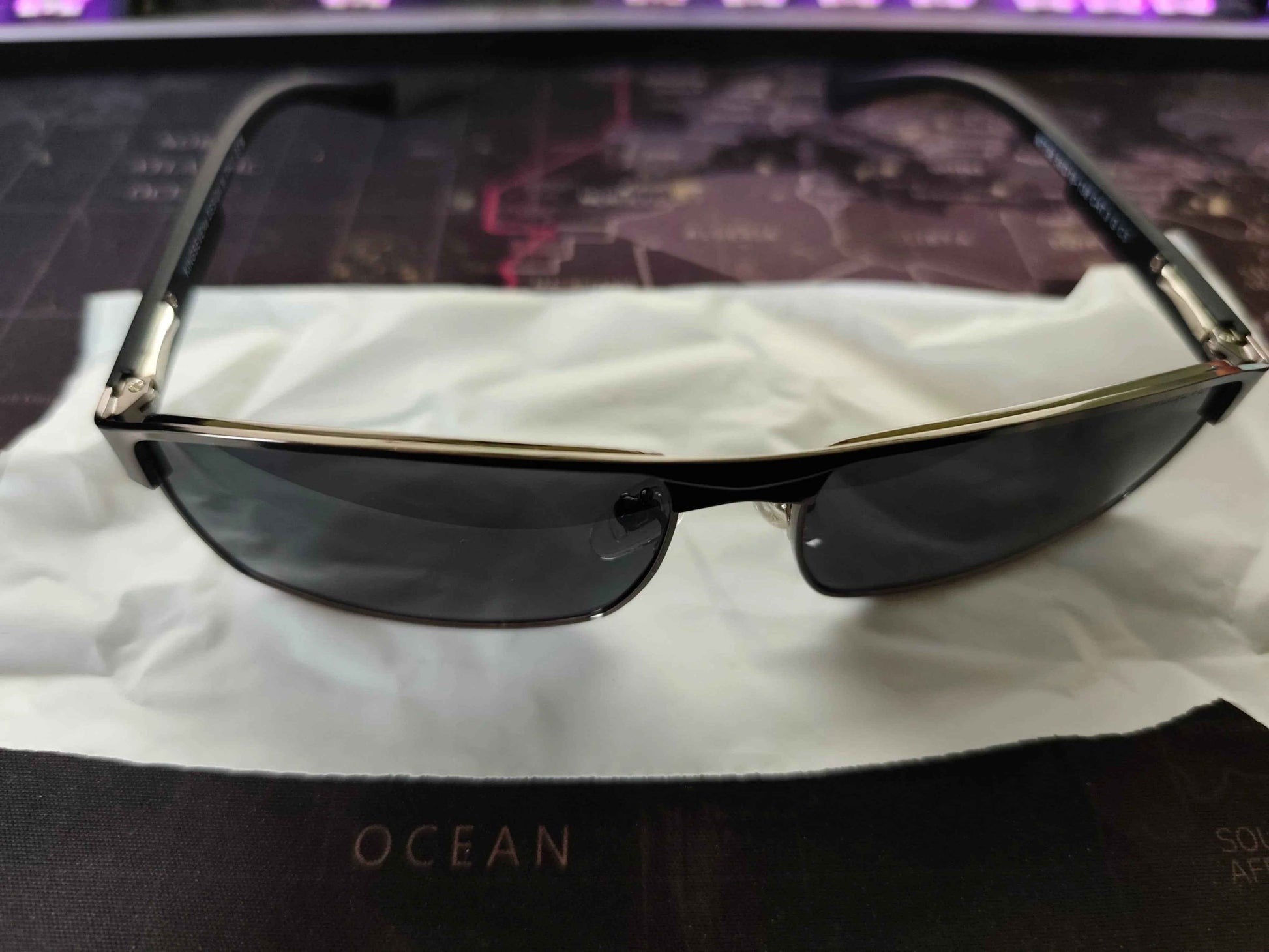 Kingseven polarized sunglasses for men with UV400 protection, semi-rimless sport aviator style by Mead's Supply & Equipment Outfitters