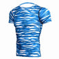 Men's quick-dry camouflage short sleeve T-shirt by Mead's Supply & Equipment Outfitters, athletic outdoor sports tee in black.
