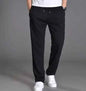 Men's oversized black cotton casual knit sweatpants with a relaxed fit, from Mead's Supply & Equipment Outfitters.