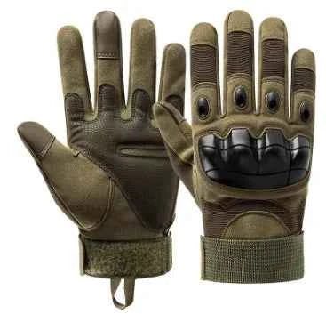 Black men's cycling gloves by Mead's Supply & Equipment Outfitters, protective motorcycle gloves for outdoor biking and riding.