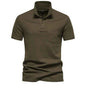 Men's black 100% cotton polo shirt with pocket, short sleeve casual summer wear from Mead's Supply & Equipment Outfitters.