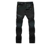Unisex waterproof hiking pants from Mead's Supply & Equipment Outfitters, breathable polyester outdoor gear for men and women.