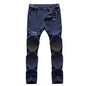 Unisex waterproof hiking pants from Mead's Supply & Equipment Outfitters, breathable polyester outdoor gear for men and women.
