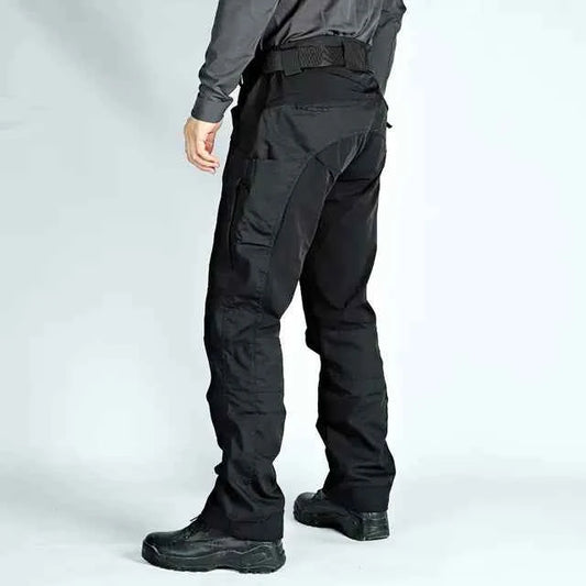 Men's green tactical cargo pants by Mead's Supply & Equipment Outfitters, designed for spring and autumn outdoor combat and outdoor gear.