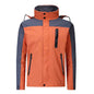 Unisex hooded winter mountain jacket from Mead's Supply & Equipment Outfitters, suitable for climbing and skiing in cold weather.
