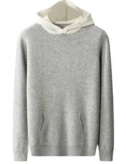 Riverstone Merino Wool men's hoodie by Mead's Supply & Equipment, showcasing soft, premium wool fabric and a comfortable fit.