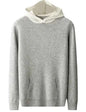 Riverstone Merino Wool men's hoodie by Mead's Supply & Equipment Outfitters, showing a comfortable, stylish gray men's hoodie in size XL.
