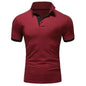 Men's casual cotton polo shirt by Mead's Supply & Equipment Outfitters, white slim fit short sleeve polo for meetings and events.