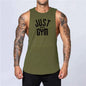 White men's loose cotton sleeveless singlet from Mead's Supply & Equipment Outfitters, casual sleeveless men's clothing.