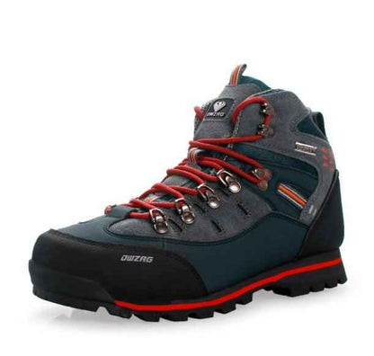 Men's waterproof hiking shoes by Mead's Supply & Equipment Outfitters, lightweight trail footwear with durable rubber sole.