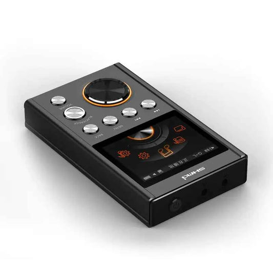 Mead's Supply & Equipment Outfitters professional HiFi lossless MP3 music player, mini digital audio player with DSD, FLAC, ALAC support.