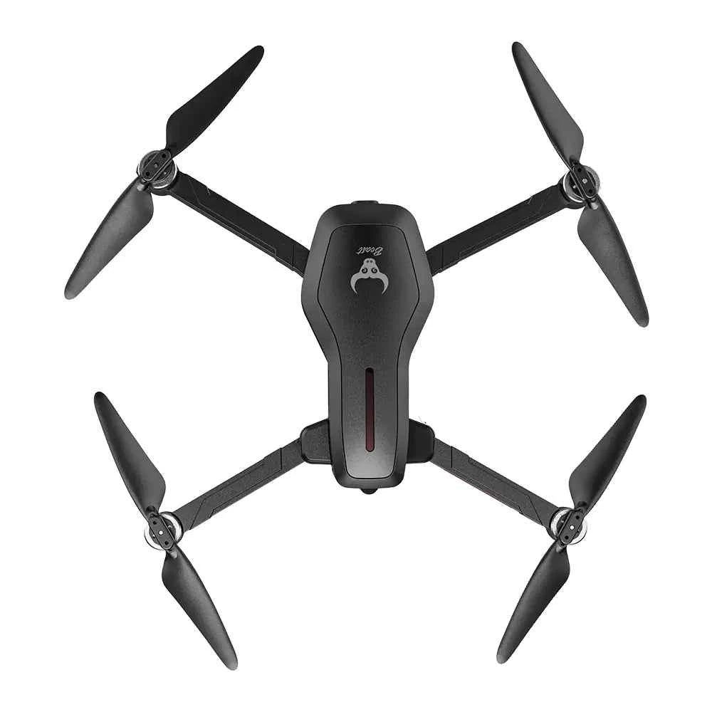 Mead's Supply SG906 PRO foldable GPS drone with 4K gimbal camera, obstacle avoidance, and storage bag for outdoor photography.