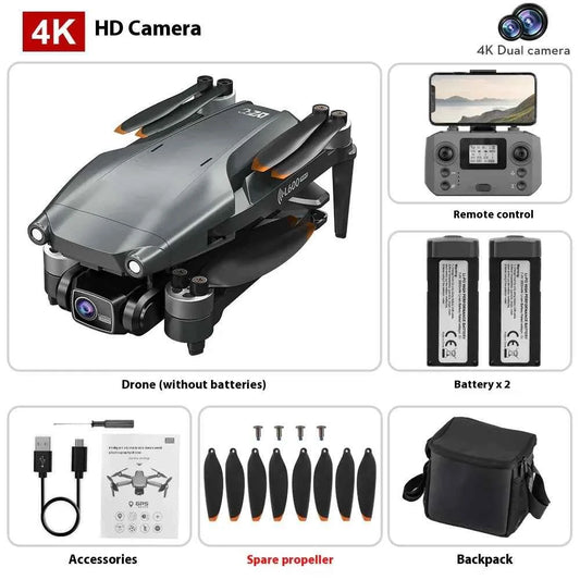 Mead's Supply & Equipment Outdoors L600 PRO MAX drone with 4K HD camera, GPS, smart return, and laser obstacle avoidance.