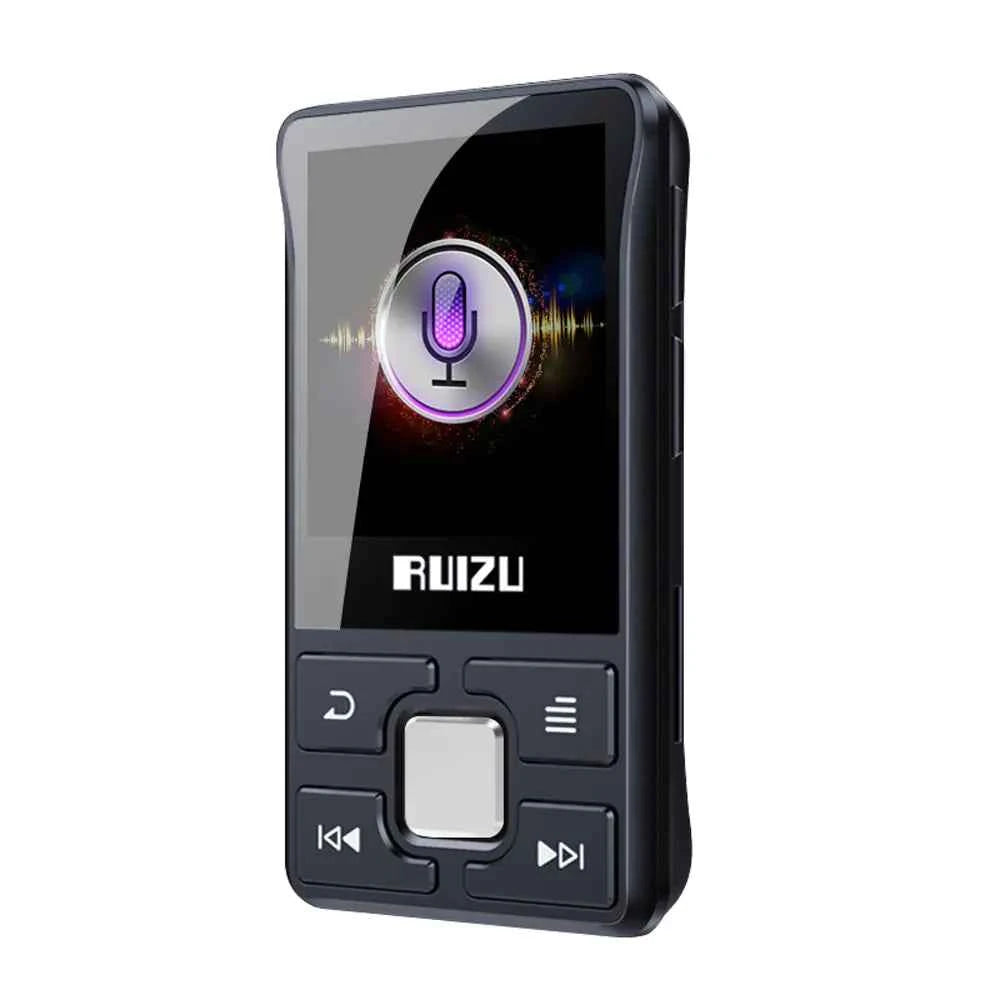Black Mead's Supply Bluetooth MP3 Player with 1.8" screen, FM radio, E-book, and TF card support for outdoor use.