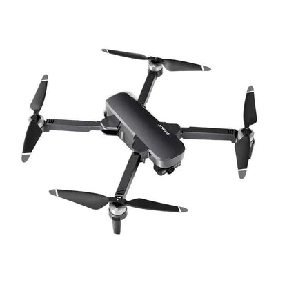 Mead's Supply & Equipment Outdoors: Green JJRC GPS drone with 6K dual HD camera, 3-axis gimbal, brushless motor, 23-minute flight.