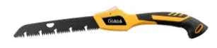 MaxTitanium Folding Saw with triple bevel forged blade, ideal for camping and woodworking, by Mead's Supply & Equipment Outfitters.