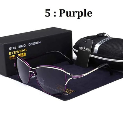 Gold polarized women's sunglasses by Mead's Supply & Equipment Outfitters, stylish eyewear for women with polarized lenses.