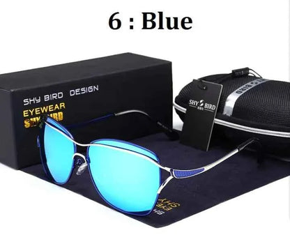 Gold polarized women's sunglasses by Mead's Supply & Equipment Outfitters, stylish eyewear for women.